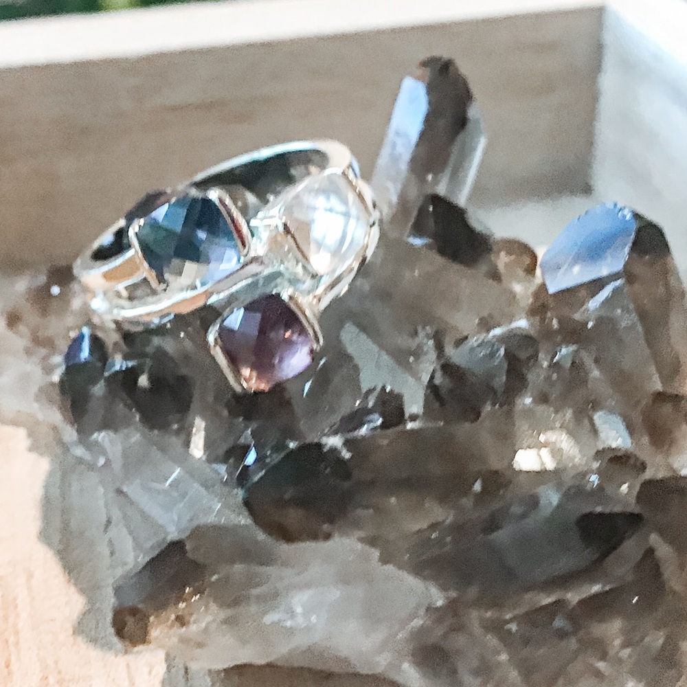 Silver ring gently used. - Picture 2 of 6